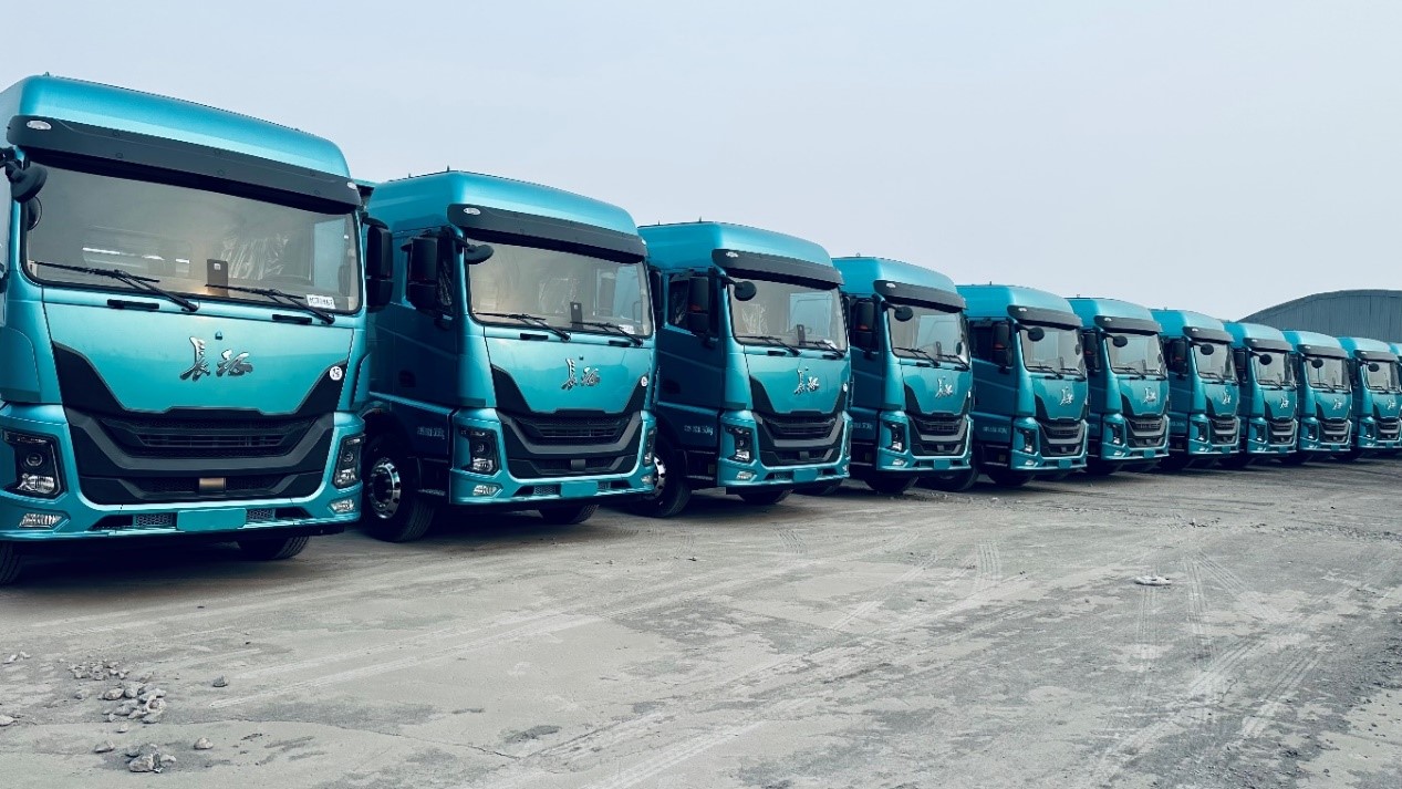 30 Hydrogen heavy duty trucks equipped with FTXT’s products were delivered to TGLH