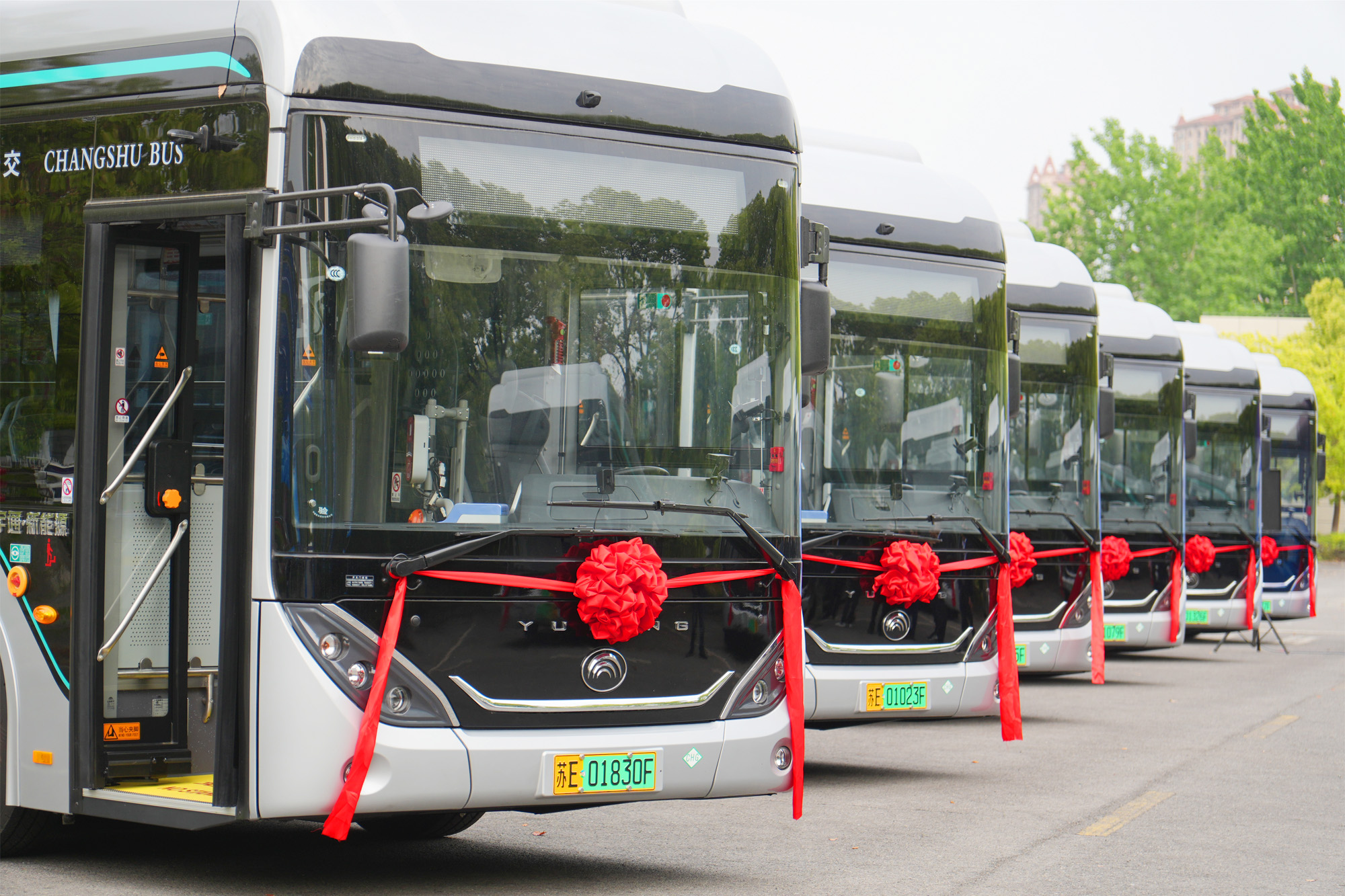 Landing in Chang Shu! Put 14 YuTong hydrogen buses equipped with FTXT’s products into operation