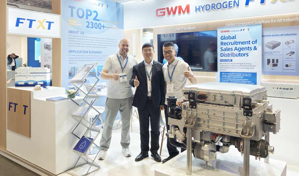GWM HYDROGEN FTXT Showcases at Hydrogen Technology World Expo 2026 in Hamburg, Germany, Signs Cooperation Agreement with First Element