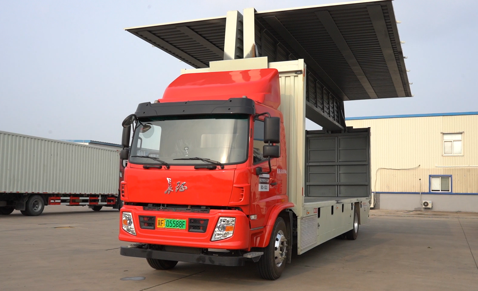 GMW-FTXT Launches World's First Hydrogen-Powered Wing Van Truck Fleet Cross-Provincial Highway Project in China