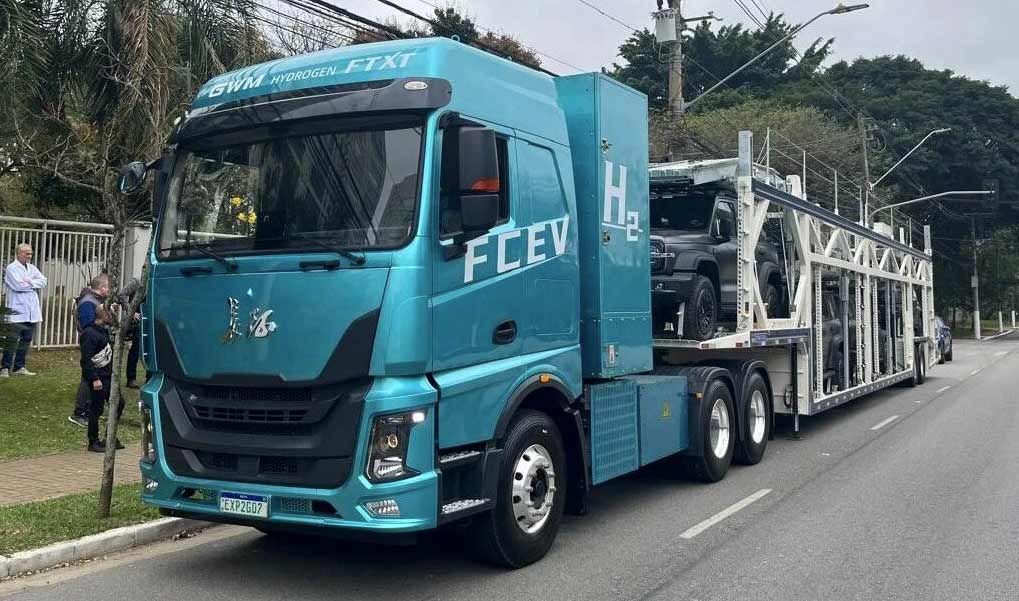 GWM HYDROGEN FTXT Completes Full-Chain Closed-Loop Demonstration Operation of Hydrogen Heavy-Duty Trucks in Brazil——GWM HYDROGEN FTXT Completes Full-Chain Closed-Loop Demonstration Operation of Hydrogen Heavy-Duty Trucks in Brazil
